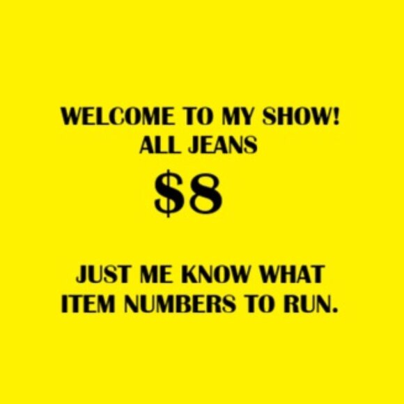 adidas Tops - ALL Jeans $8 Posh Show